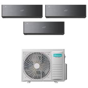 Climatizzatore Hisense Energy Pro X Black trial split 9+9+12 WiFi A++