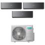 Climatizzatore Hisense Energy Pro X Black trial split 9+9+9 WiFi A++