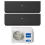 Climatizzatore dual split Haier Expert Black 7+12 inverter R32 A+++