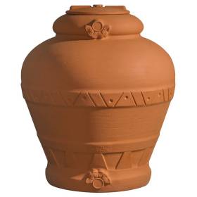 Serbatoio Acqua Cisterna in Polietilene Orcio terracotta Elbi 1000 Lt Litri A5H0062