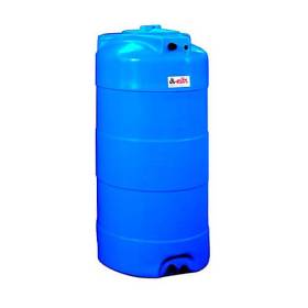 Serbatoio Acqua cisterna in Polietilene Cilindrico Verticale Elbi 300 Lt Litri CV-300