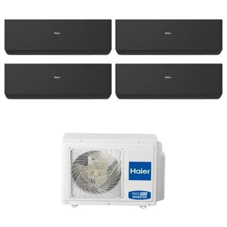 Climatizzatore quadri split Haier Expert Black 7+9+9+12 inverter A++