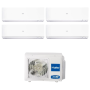 Climatizzatore quadri split Haier Expert White 7+7+15+15 inverter A++