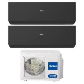 Climatizzatore dual split Haier Expert Black 12+24 inverter R32 A++