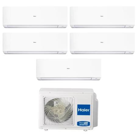 Climatizzatore penta split Haier Expert White 7+9+9+9+12 inverter A++