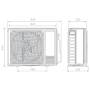 Climatizzatore dual split Haier Expert Black 9+24 inverter R32 A++