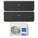Climatizzatore dual split Haier Expert Black 9+24 inverter R32 A++