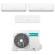Climatizzatore Inverter Hisense IQ Plus Wi-fi Trial Split 9000+12000+12000 Btu 3AMW72U4RJC R-32 A++