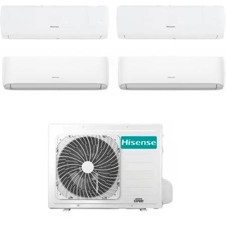 Climatizzatore Inverter Hisense IQ Plus Wi-fi Quadri Split 9000+9000+12000+12000 Btu 5AMW105U4RQC R-32 A++