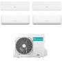 Climatizzatore Inverter Hisense IQ Plus Wi-fi Quadri Split 9000+9000+12000+12000 Btu 5AMW105U4RQC R-32 A++