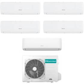 Climatizzatore Inverter Hisense IQ Plus Wi-fi Penta Split 9000+9000+9000+9000+12000 Btu 5AMW105U4RQC R-32 A++