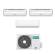 Climatizzatore Hisense Silentium Pro trial split 9000+9000+12000 btu 3AMW52U4RJC con r32 in A++