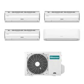 Climatizzatore Hisense Silentium Pro quadri split da 9000+9000+9000+12000 btu con wifi 4AMW81U4RAA