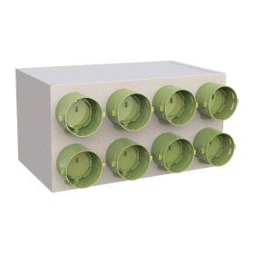 Kit Completo Plenum Coibentato a 5 Zone Per Condizionatore Canalizzato