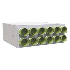 Plenum di distribuzione per sistemi VMC canalizzati uscite ovali