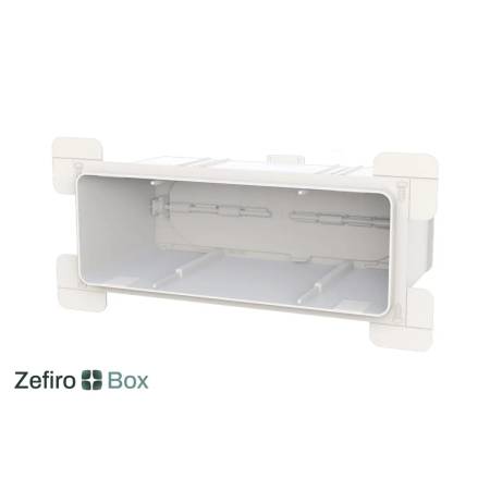 Tecnosystemi PS plenum in plastica polistirene bianco anticondensa