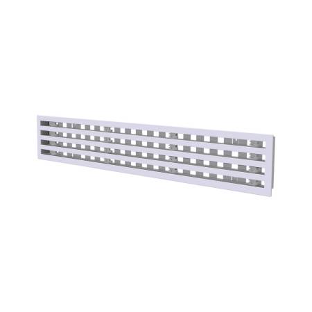 Tecnosystemi Diffusore lineare di mandata PVC anticondensa 4 feritoie