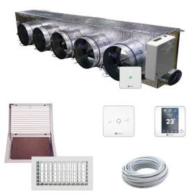 Kit Completo Plenum Coibentato a 5 Zone Per Condizionatore Canalizzato