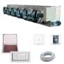 Kit Completo Plenum Coibentato a 6 Zone Per Condizionatore Canalizzato