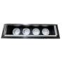 Plenum in poliuretano espanso a 2 uscite con 2 attacchi ghiera da 160 mm