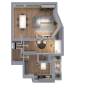 Plenum canalizzato con serrande motorizzate wifi a 3 zone, centralina e interfaccia Siemens