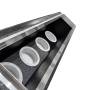 Plenum in poliuretano espanso a 5 uscite con 5 attacchi ghiera da 160 mm