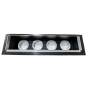 Plenum in poliuretano espanso a 8 uscite con 8 attacchi conici da 100, 127 e 150 mm