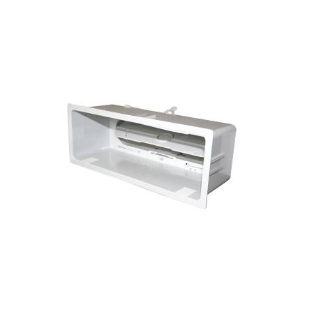 Plenum in plastica ABS bianca anticondensa Tecnosystemi