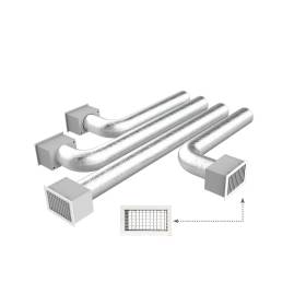 Kit 4 Zone Per Condizionatore Canalizzato