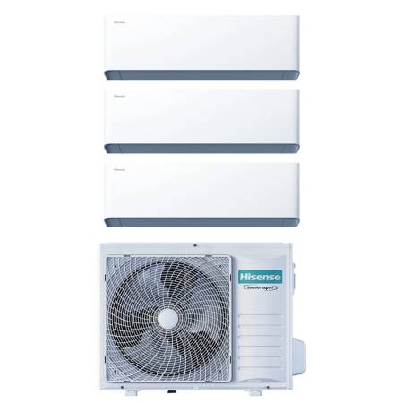 Climatizzatore Hisense UNI HB Wifi trial Split 9000+9000+9000 btu Inverter 3AMW62U4RJC A++ R32