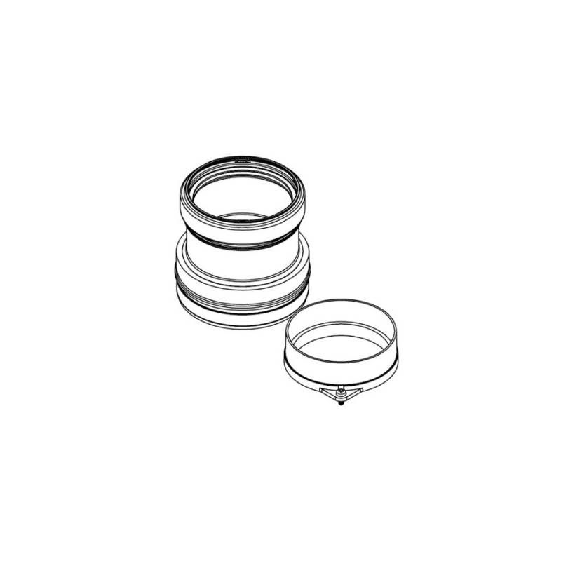 Kit sdoppiatore fumi caldaia a condensazione Beretta 20129765
