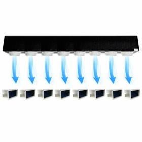 Kit Plenum canalizzato in poliuretano espanso a 8 zone completo di plenum bocchetta