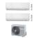 Climatizzatore Toshiba Seiya Smart Wifi dual split 10000+10000 10+10 Btu RAS-2M18G3AVG-E inverter R32 A+++