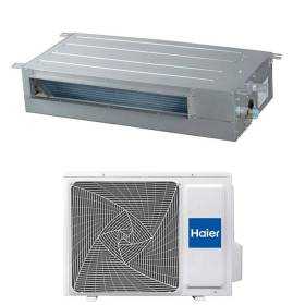 Climatizzatore Canalizzato Media Prevalenza Haier 42000 Btu inverter R32 A+ Wifi AD125S2SM9FA(H)