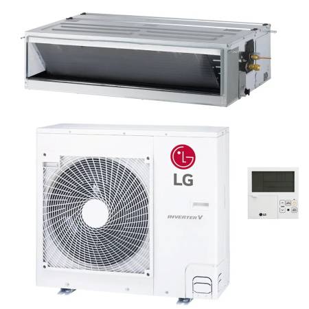 Climatizzatore canalizzabile Lg media prevalenza High Inverter 30000 btu UM30FH.N20 A++ R32 Wi-fi optional