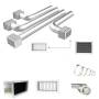 Kit rapido Plenum Coibentato a 4 Zone Per Condizionatore Canalizzato