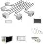 Kit rapido Plenum Coibentato a 5 Zone Per Condizionatore Canalizzato