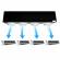 Kit Plenum canalizzato in poliuretano espanso a 4 zone completo di plenum feritoia a scomparsa L. 300
