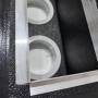 Kit Plenum canalizzato in poliuretano espanso a 5 zone completo di plenum due feritoie a scomparsa L. 300