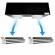 Kit Plenum canalizzato in poliuretano espanso a 2 zone completo di plenum tre feritoie a scomparsa L. 300