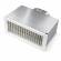 Plenum isolato con griglia in pvc 300x150 mm per climatizzatori