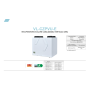 Recuperatore di calore canalizzabile verticale Mitsubishi VMC VL-500CZPVU-R-E