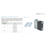Mitsubishi Lossnay LGH-65RVX3-E VMC recuperatore di calore canalizzato entalpico