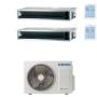 Climatizzatore canalizzabile Samsung dual split 9000+12000 Btu Inverter R32 A+++ AJ050TXJ2KG