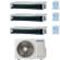Climatizzatore canalizzabile Samsung trial split 9000+9000+12000 Btu Inverter R32 A++ AJ068TXJ3KG