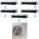 Climatizzatore canalizzabile Samsung penta split 9000+9000+12000+12000+12000 Btu Inverter R32 A++ AJ100TXJ5KG