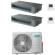 Condizionatore con inverter canalizzato Hisense dual split 12000+18000 Btu ADT A++ 5AMW105U4RQC in R32