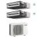Climatizzatore canalizzato Mitsubishi dual split SEZ-M25DA2 9000+9000 btu in R32
