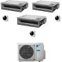 Climatizzatore canalizzabile Daikin Mini Sky trial split 9000+9000+12000 Btu Inverter R32 A+++ 3MXM52A