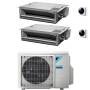 Climatizzatore canalizzabile Daikin Mini Sky dual split 12000+18000 Btu Inverter R32 A+++ 2MXM68A9